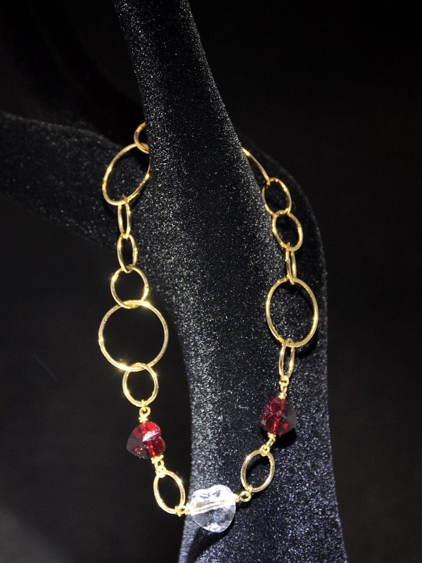 Bracciale con cristalli Swarovski