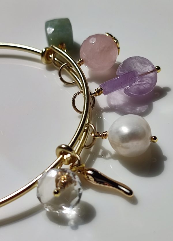 Dettaglio bracciale rigido "Mixed Up"